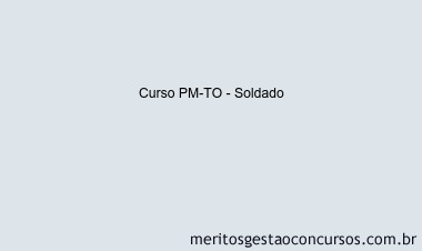 Curso PM-TO - Soldado