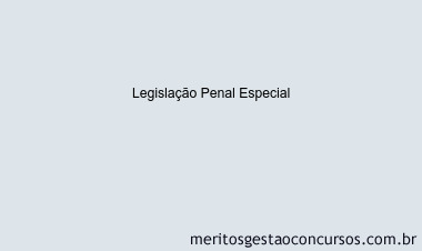 Legislação Penal Especial