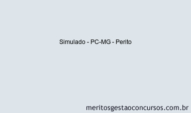 Simulado - PC-MG - Perito